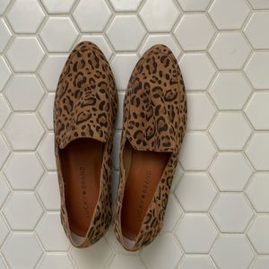 Lucky Brand leopard Print Flats, size 8M